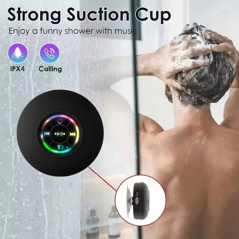 Cauldrix™ AquaBeat Portable Bluetooth Shower Speaker