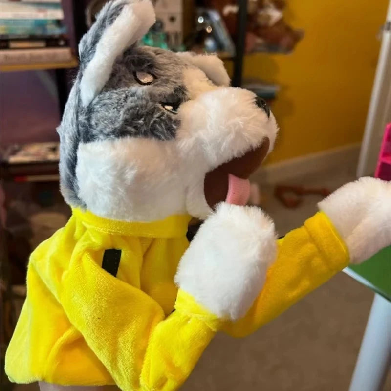 Kung Fu Husky Dog Boxer Funny Hand Puppet Party Favor