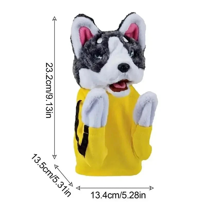 Kung Fu Husky Dog Boxer Funny Hand Puppet Party Favor