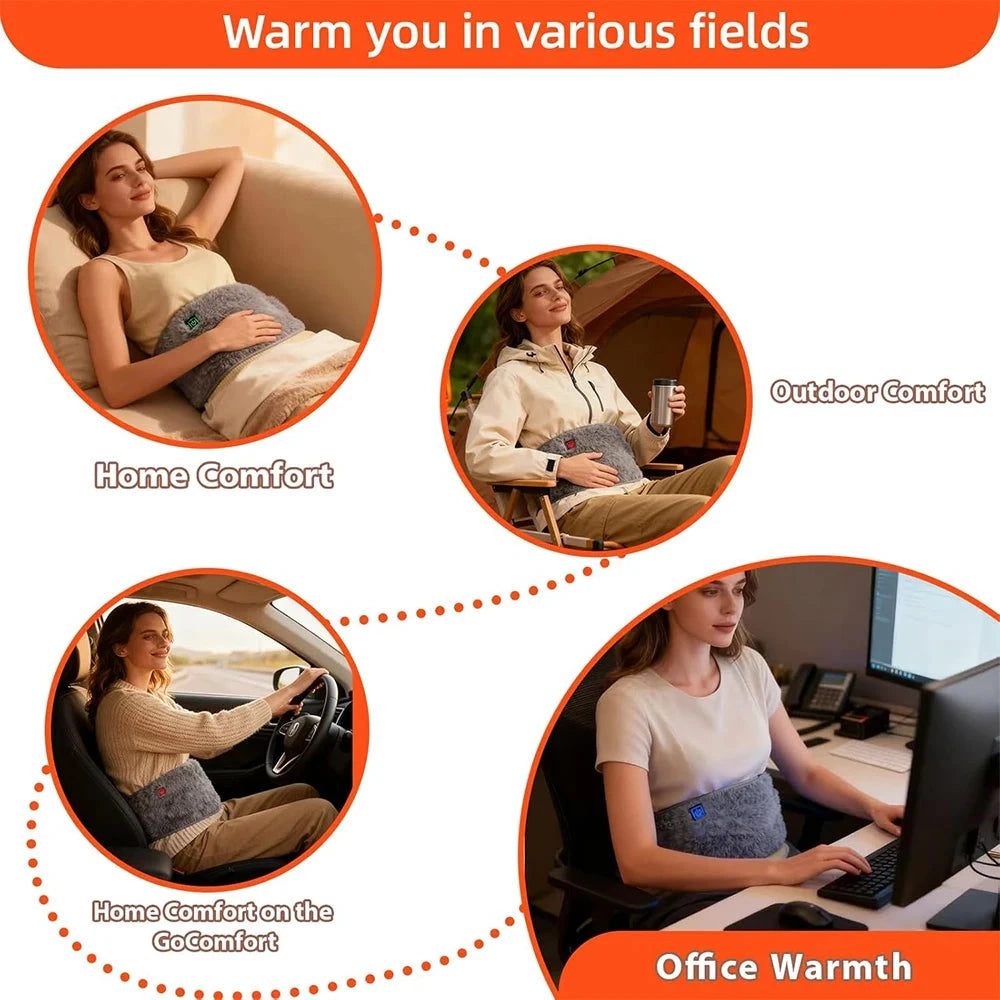 Cauldrix™ ComfortHeat – Adjustable Heating Waist Wrap