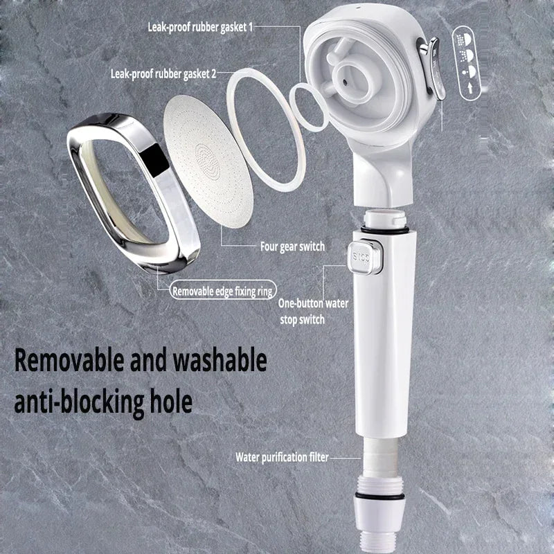 Cauldrix™ HydroForce High Pressure Shower Head  Upgrade your daily shower with powerful water pressure and a cleaner, more refreshing rinse.