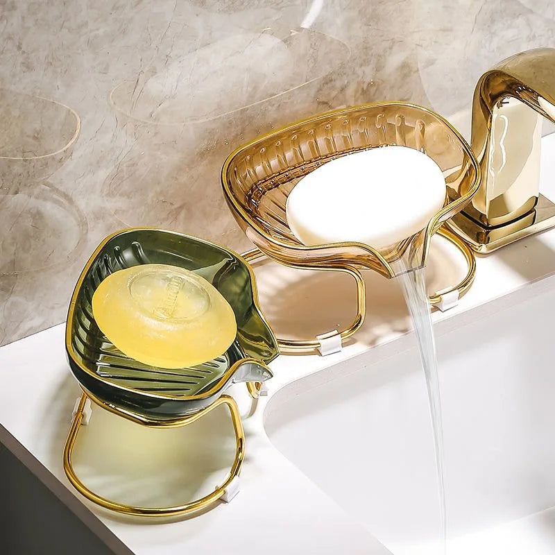 Cauldrix™ Luxury PureFlow Self-Draining Soap Dish