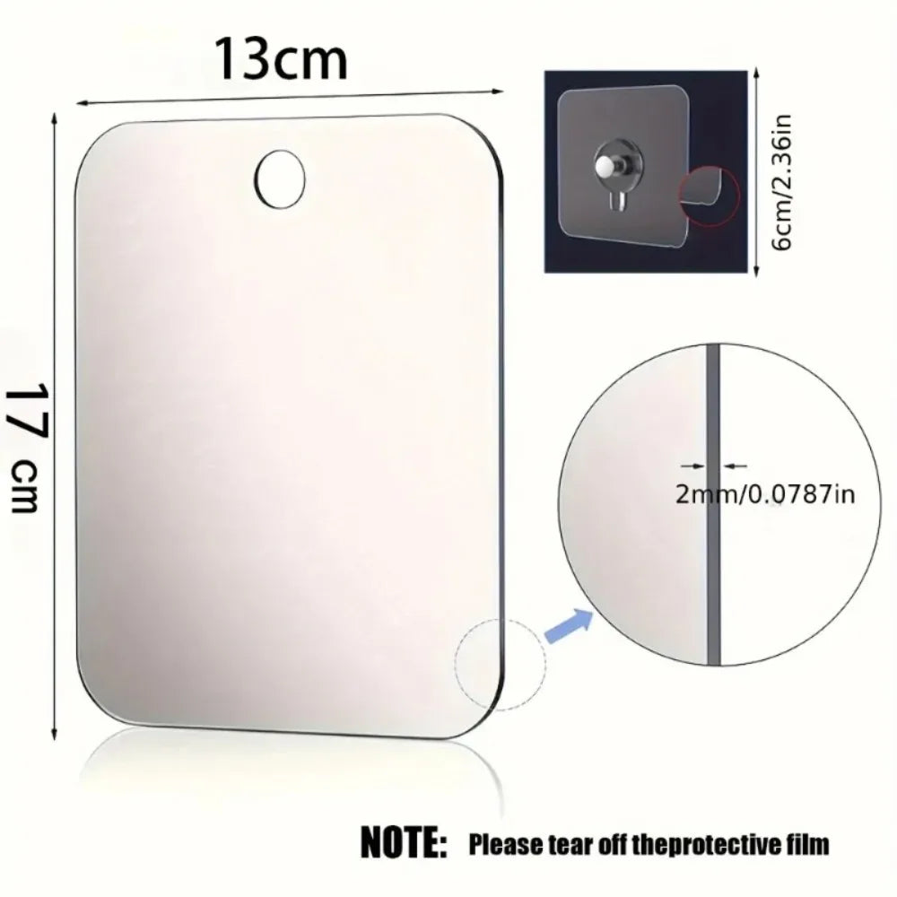 Cauldrix™ Anti-Fog Shower Mirror