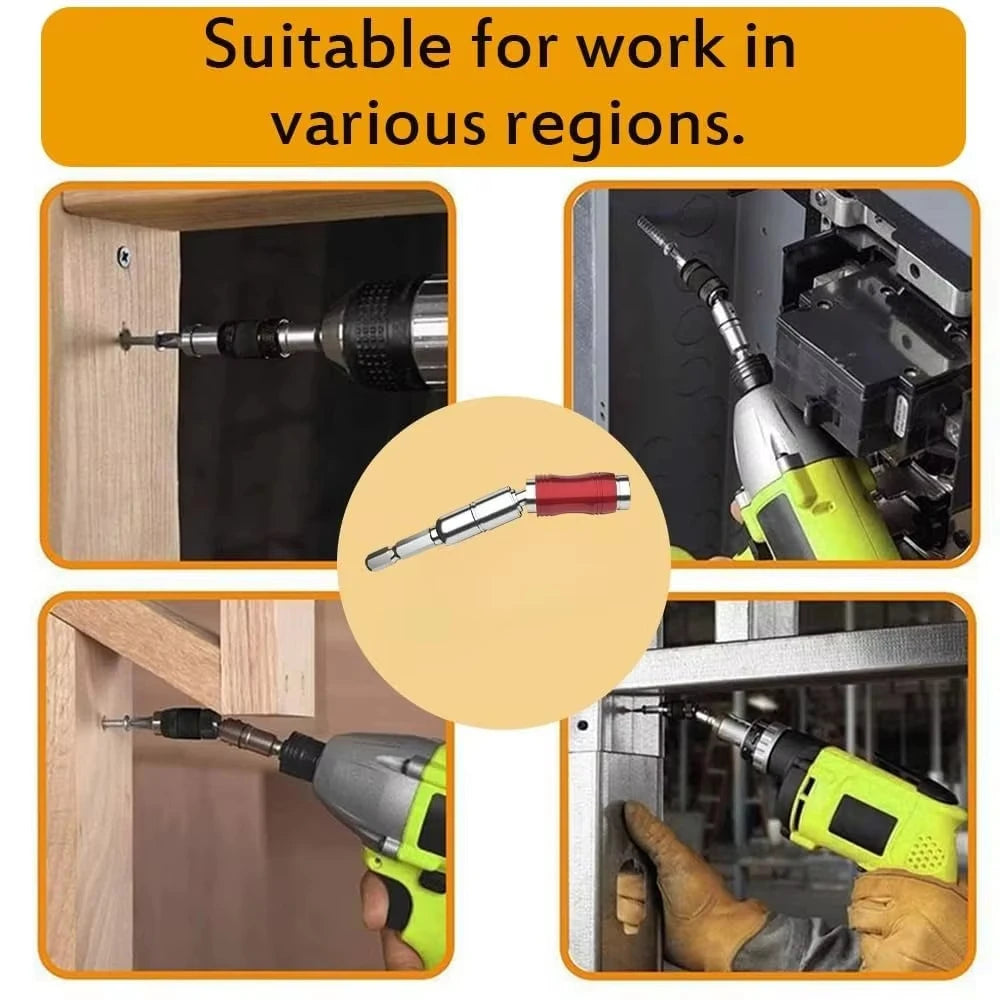 Cauldrix™ FlexDrive Magnetic Pivoting Bit Holder