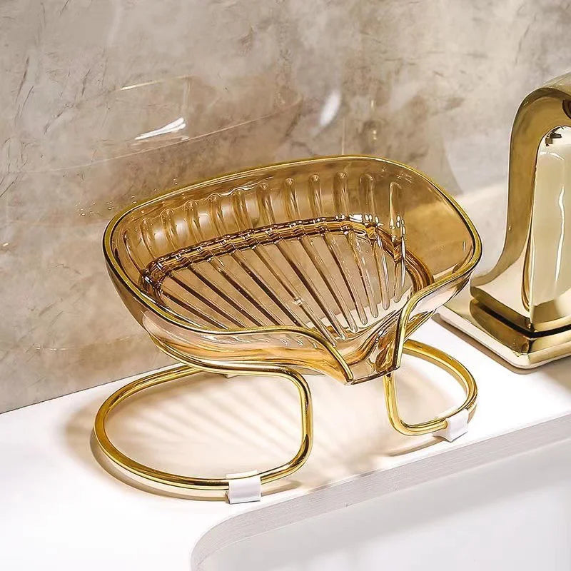Cauldrix™ Luxury PureFlow Self-Draining Soap Dish
