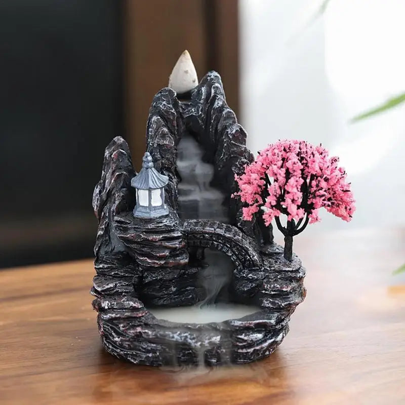 Cauldrix™ Serenity Falls Backflow Incense Burners