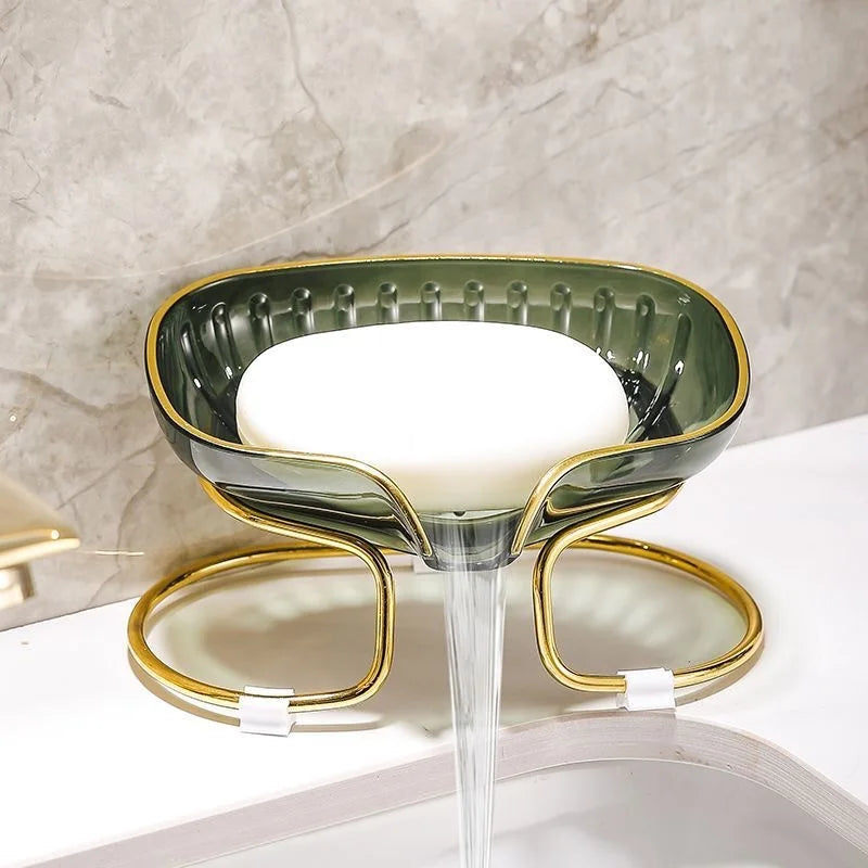 Cauldrix™ Luxury PureFlow Self-Draining Soap Dish