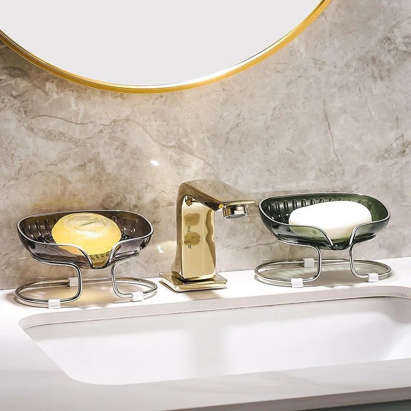 Cauldrix™ Luxury PureFlow Self-Draining Soap Dish
