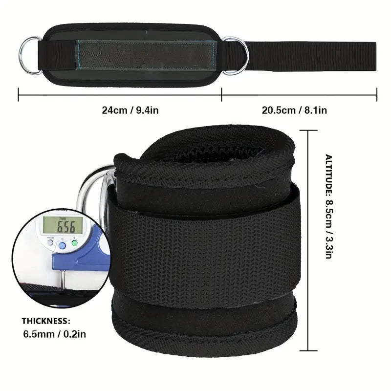 Cauldrix™ BootyBurn 6-Piece Ankle Resistance Flex Band Set