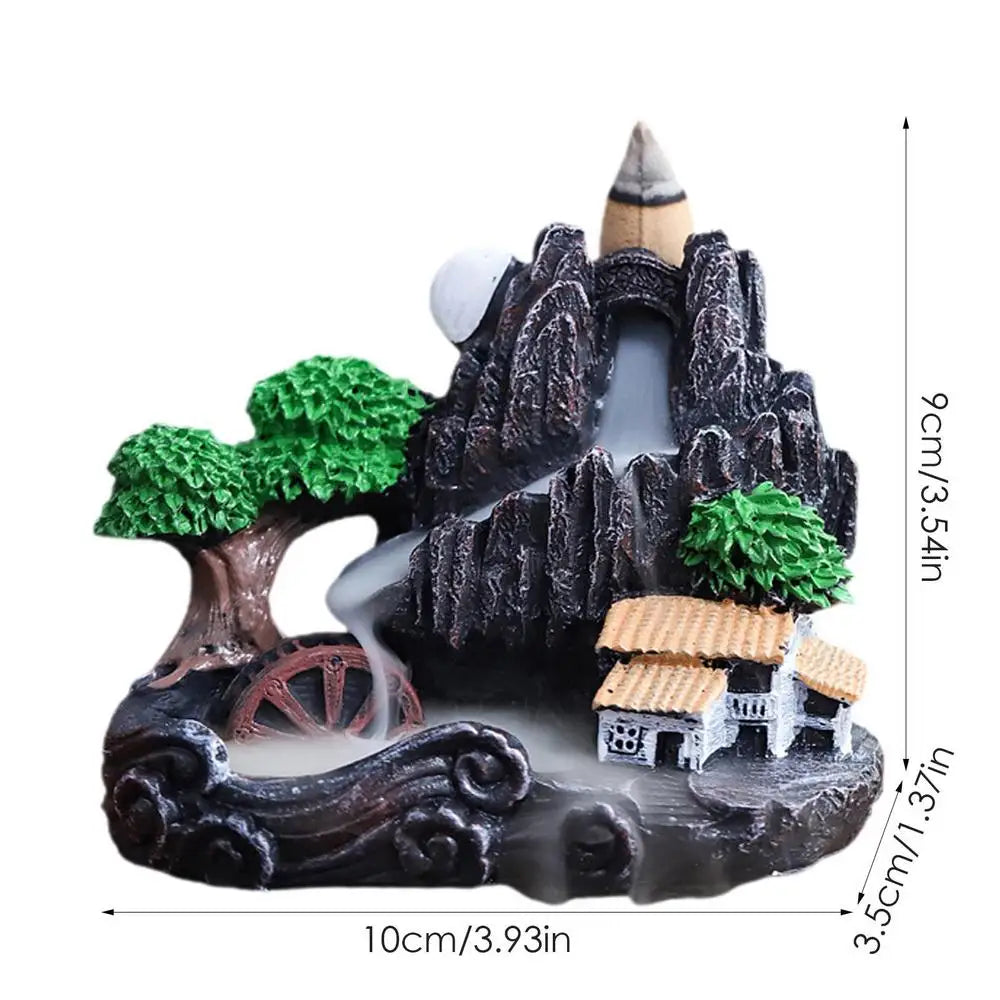 Cauldrix™ Serenity Falls Backflow Incense Burners