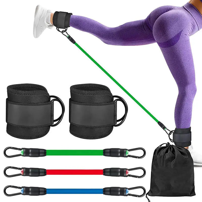 Cauldrix™ BootyBurn 6-Piece Ankle Resistance Flex Band Set