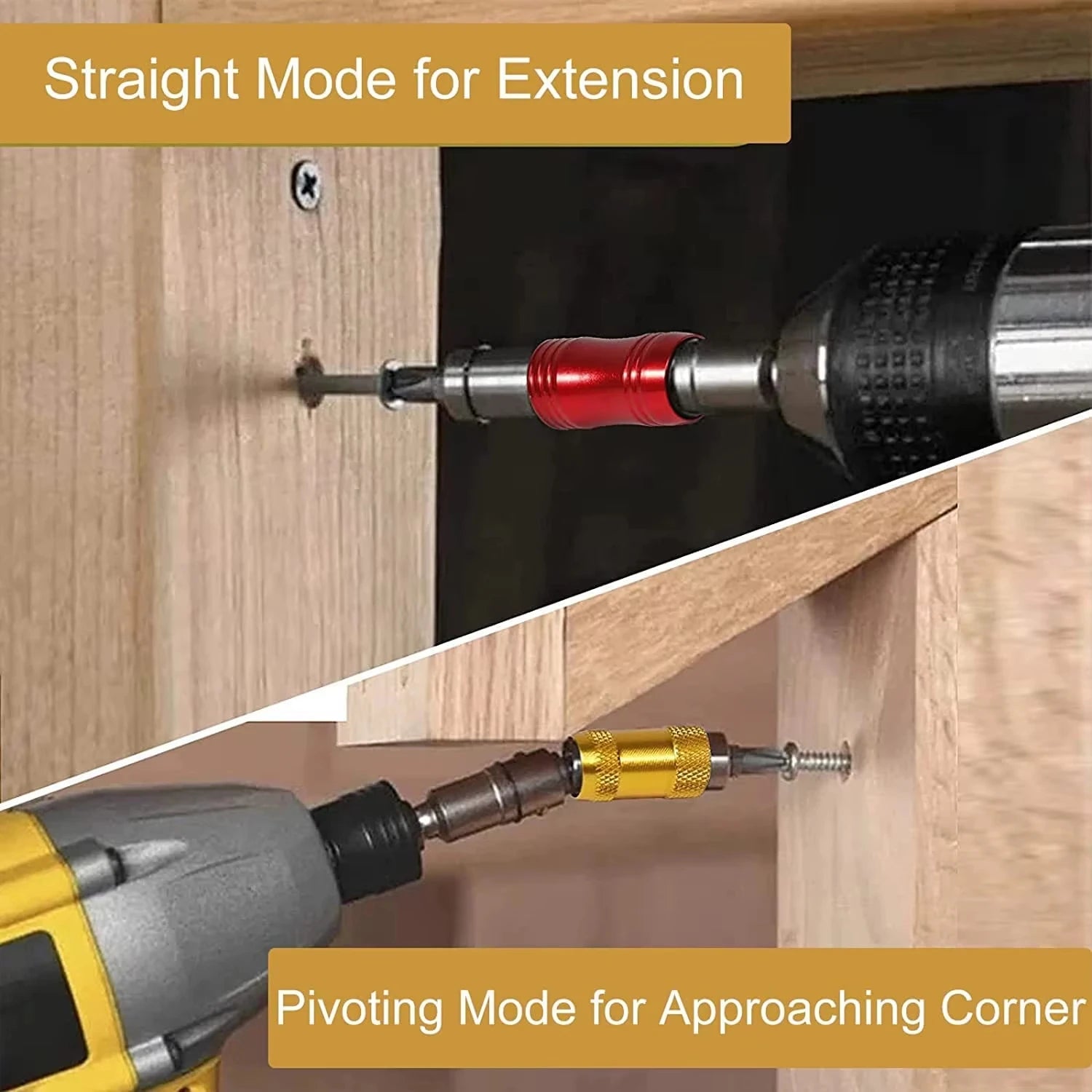 Cauldrix™ FlexDrive Magnetic Pivoting Bit Holder