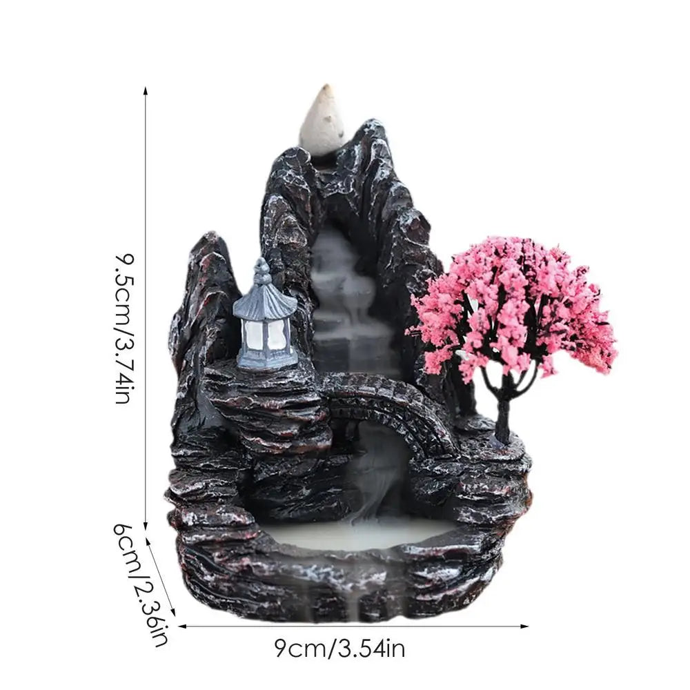 Cauldrix™ Serenity Falls Backflow Incense Burners
