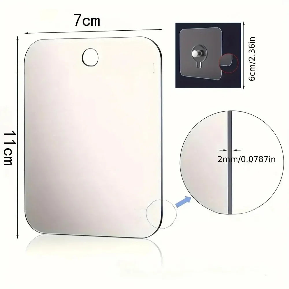 Cauldrix™ Anti-Fog Shower Mirror