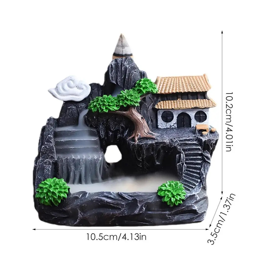 Cauldrix™ Serenity Falls Backflow Incense Burners
